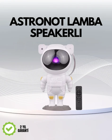 Nevamel USB Güç Bağlantılı Çok Fonksiyonlu Astronot Gece Lambası ürün görseli 1