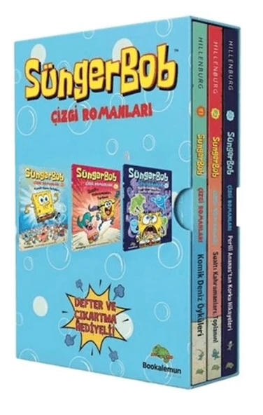 Süngerbob Çizgi Romanları- 3  Kutulu Set ürün görseli 1
