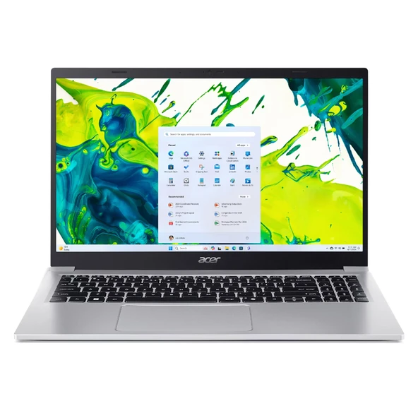 Acer Aspire Lite AL15-33 NX.D2LEY.001 Core3 N355 8GB 256SSD FreeDOS 15.6'' FUllHD Taşınabilir Bilgisayar ürün görseli 1
