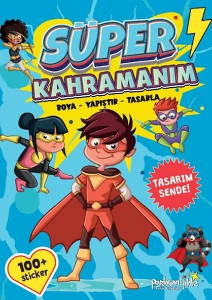 Süper Kahramanım Boya-Yapıştır-Tasarla ürün görseli 1