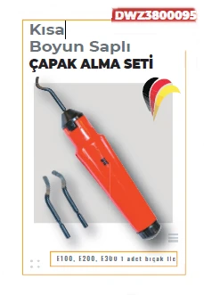 KISA BOYUN SAPLI ÇAPAK ALMA SETİ ürün görseli 1