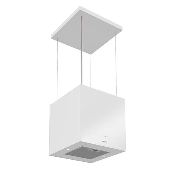 Hafele Polar Abajur Davlumbaz 40 cm Beyaz Cam ürün görseli 1