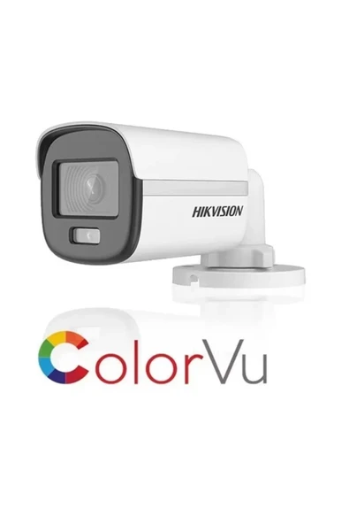 Hikvision Ds-2ce10df0t-lpfs, 2mpix, 2,8mm Lens, 20mt Gece Görüşü, Color Vu, Ip67, Bullet Kamera ürün görseli 1