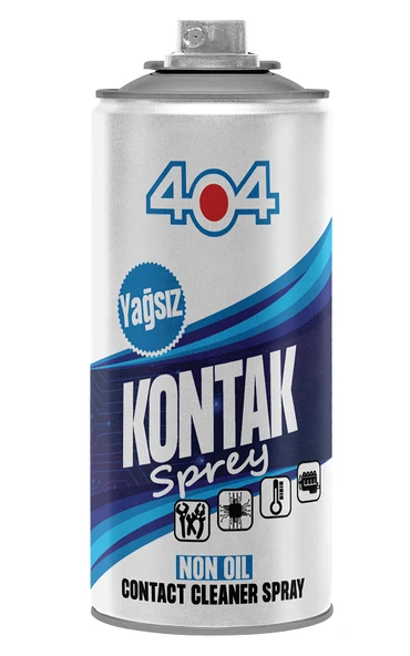 404 Yağsız Kontak Temizleyici Sprey 200 ML ürün görseli 1