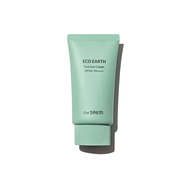 The Saem Eco Earth Cica Sun SPF50+ PA++++ Cream - Güneş Koruyucu Krem 50 g ürün görseli 1