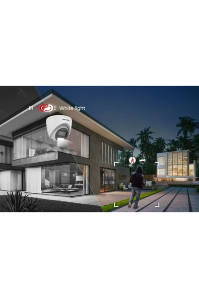 Hikvision / HIKVISION DS-2CD1023G2-LIUF 2MP 4MM HYBRİD LİGHT IP BULLET KAMERA ürün görseli 1