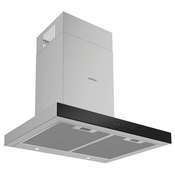Hafele Contempo T Tipi Davlumbaz 60 cm İnox/Cam ürün görseli 1