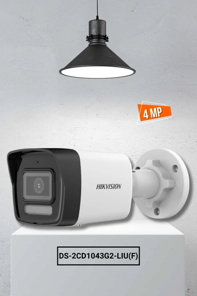 Store DS-2CD1043G2-LIU(F) 4mp Akıllı Hibrit Işıklı Sabit Lens Ip Kamera ürün görseli 1
