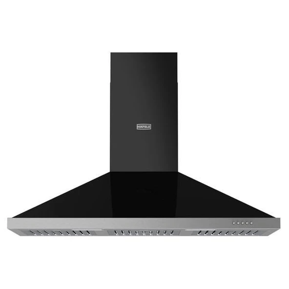 Hafele Sirius Piramit Davlumbaz 100 cm Siyah ürün görseli 1