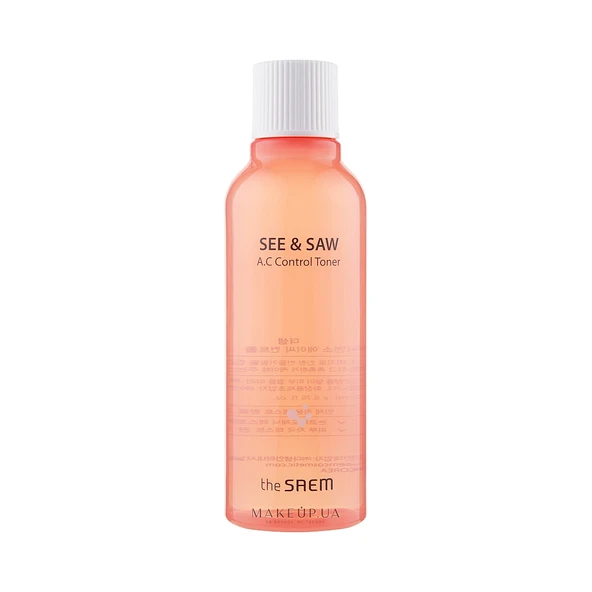 The Saem See & Saw AC Control Toner - Yağlı Akneli Cilt Toniği 200 ml ürün görseli 1