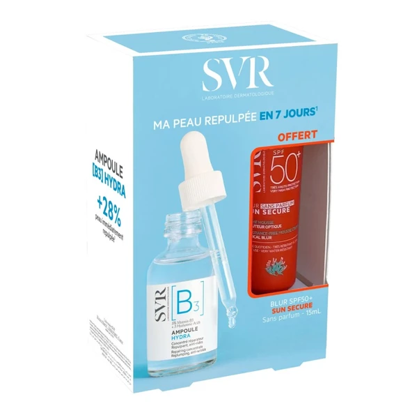 SVR B3 Hydra Ampoule 30ml & Sun Secure Blur SPF50+ 15ml ürün görseli 1