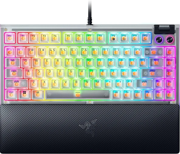 Razer BlackWidow V4 75% - Phantom White Edition - US Layout RZ03-05003500-R3M1 ürün görseli 1
