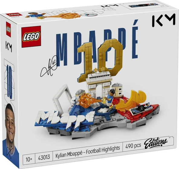 LEGO Editions 43013 Kylian Mbappé – Football Highlights ürün görseli 1