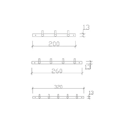 3 Lu Set Askı Prıma 74303 - Resim 2