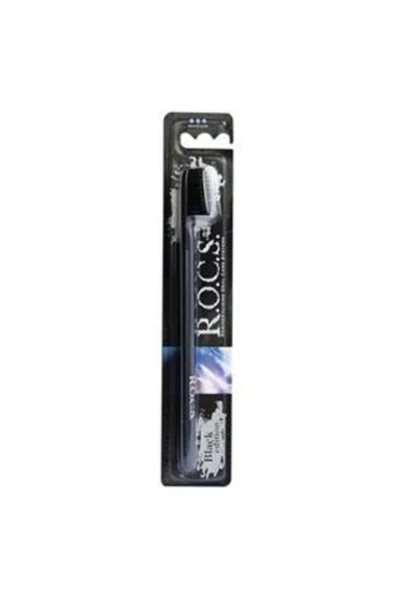 Rocs Sensation Whitening Black Edition Medium Diş Fırçası ürün görseli 1