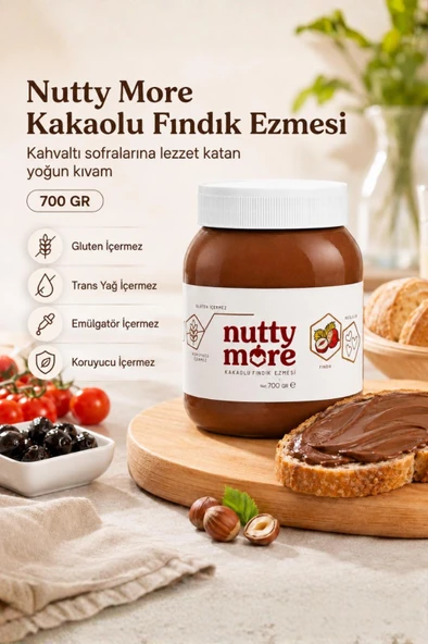 Nuttymore Kakaolu Fındık Ezmesi Süper Paket - Resim 3