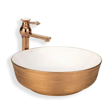 E-5004R Tezgah Üstü Porselen Lavabo ürün görseli 1