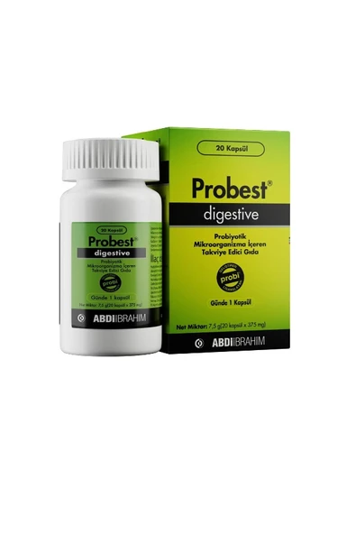 Probest Digestive Probiyotik 20 Kapsül ürün görseli 1