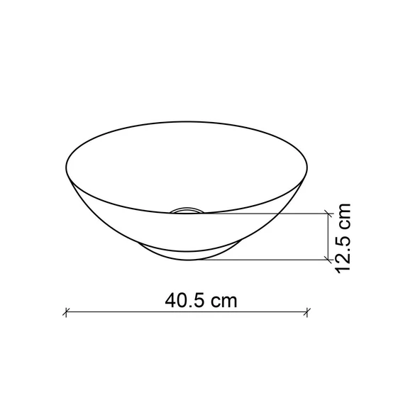 EY-7032S Tezgah Üstü Lavabo - Resim 3