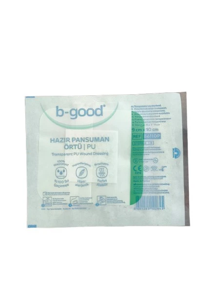 B Good Yara Örtüsü Şeffaf 9cm X 10 Cm Tekli ürün görseli 1