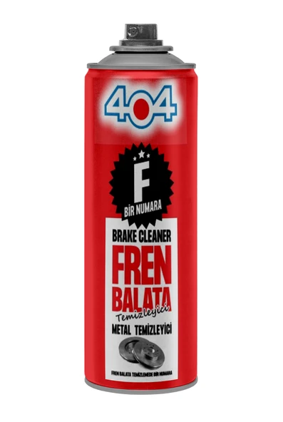 404 F1 Profesyonel Fren Balata Temizleyici 500 ML ürün görseli 1