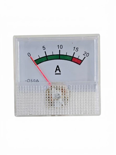 Ampermetre Analog 48x45 20A ürün görseli 1