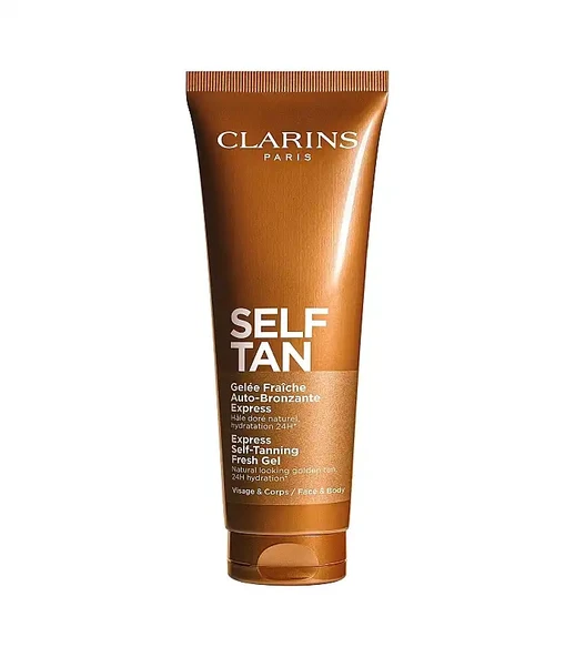Clarins Self Tanning Fresh Gel Yüz ve Vücut Bronzlaştırıcı Jel 125 ml ürün görseli 1