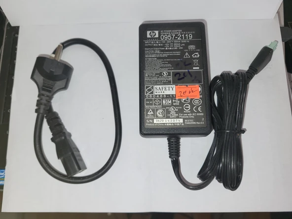 HP 0957-2119 YAZICI ADAPTÖR 32V 563mA 15V 533mA F380 F385 F388 ürün görseli 1