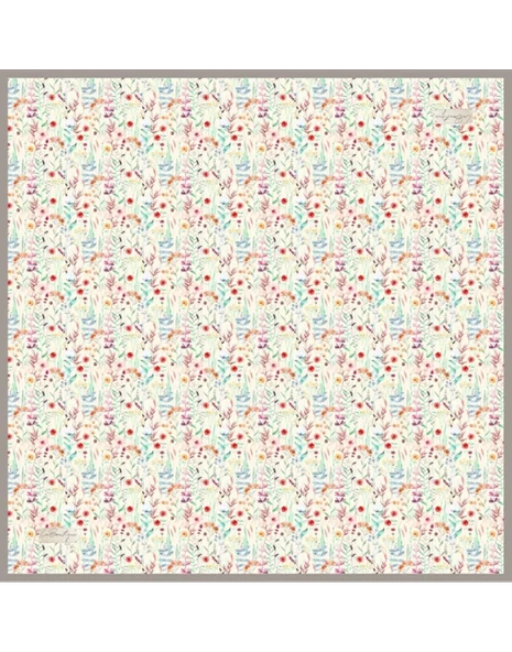 Yaz Serinliği Güz Eşarp - 90 x 90 -2164-04/A ürün görseli 1