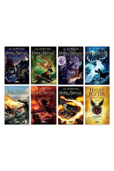 Harry Potter Set 8 Kitap J. K. Rowling ürün görseli 1