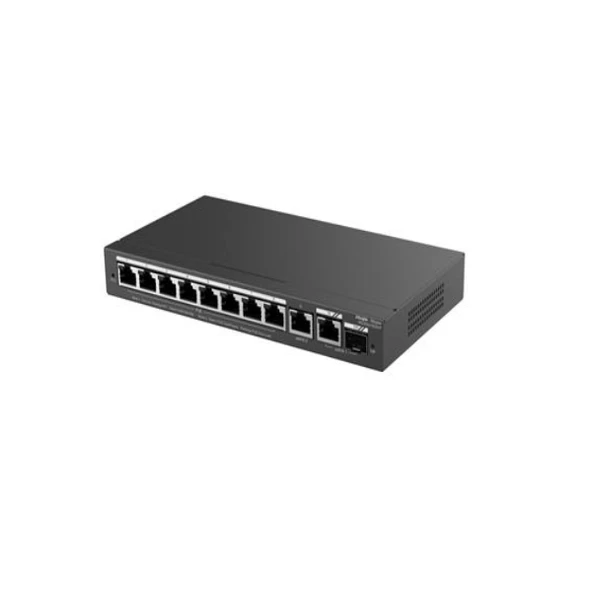Ruijie Reyee RG-ES210GS-P 8 Port 10/100/1000 Mbps Gigabit PoE Switch ürün görseli 1