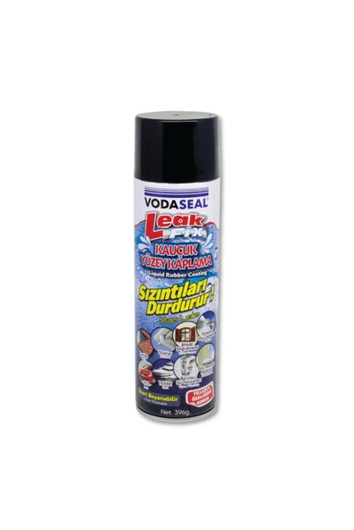 Vodaseal Leak Fix Kauçuk Izolasyon Spreyi 396 gr Siyah ürün görseli 1