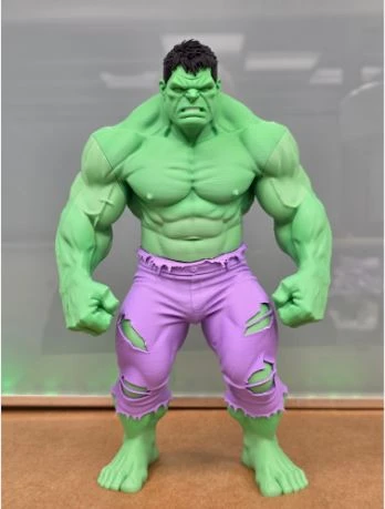 3D Baskı Hulk Figürü – Büyük Boy Dekoratif Süper Kahraman Heykeli ürün görseli 1