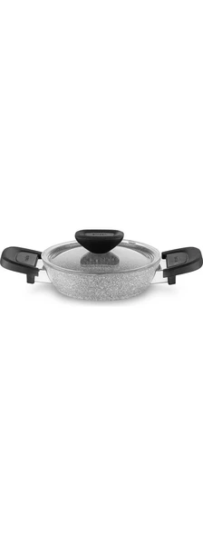 Emsan Fortis Granit 6 Parça Sahan Seti - Gri - Resim 9