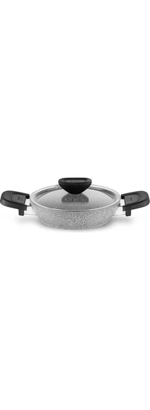 Emsan Fortis Granit 6 Parça Sahan Seti - Gri - Resim 8