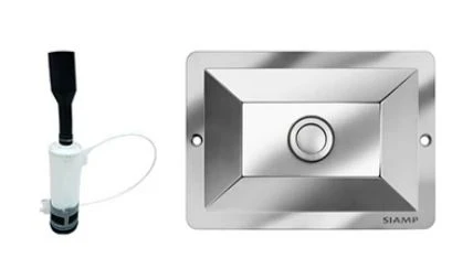 8cm Degısım Kıtı Büyük Panel Parlak Krom 15011-Pb ürün görseli 1