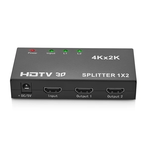 Nevamel® ENKADO EKD-HS12 HDMI Çoklayıcı 1Giriş 2Çıkış (1PC-2Monitör)(1923) ürün görseli 1