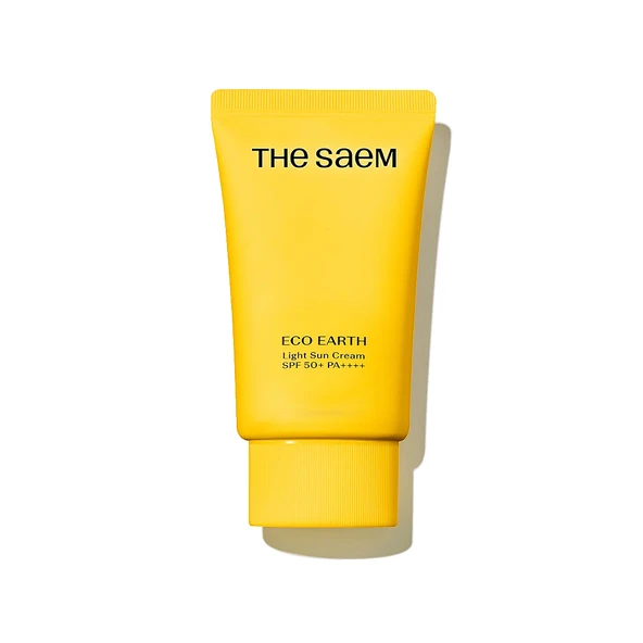 The Saem Eco Earth Light SPF50+ PA++++ Sun Cream Güneş Koruyucu Krem 50 g ürün görseli 1