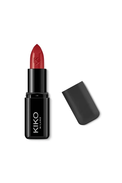 KİKO RUJ - SMART FUSİON LİPSTİCK - 459 STRAWBERRY RED - İPEKSİ PARLAK LİPSTİCK ürün görseli 1