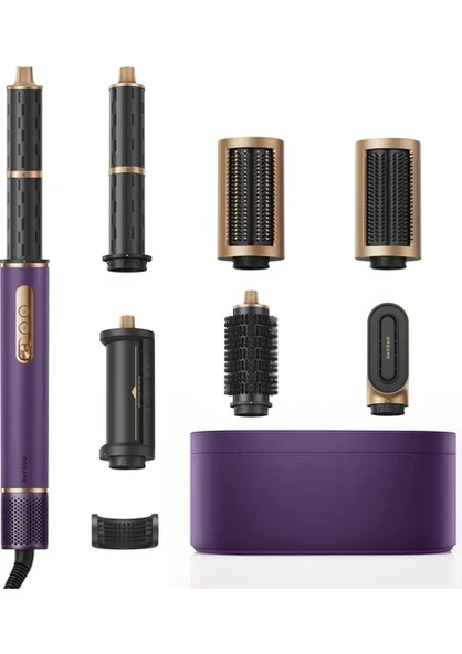 Dreame Airstyle Pro 7in1 Mor Saç Şekillendirme Seti ürün görseli 1