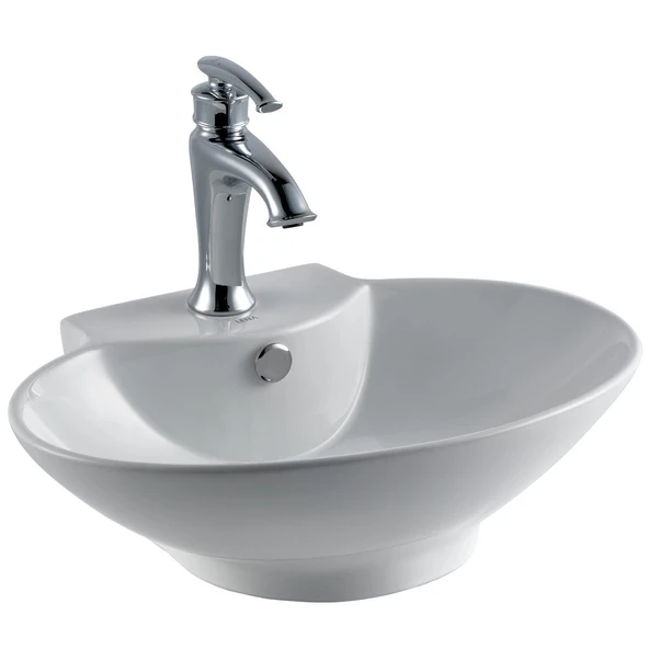 E-4106 Tezgah Üstü Porselen Lavabo ürün görseli 1