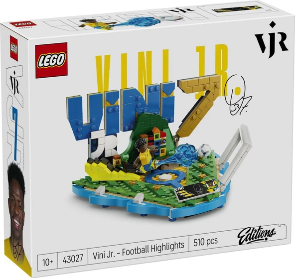 LEGO Editions 43027 Vini Jr. – Football Highlights ürün görseli 1