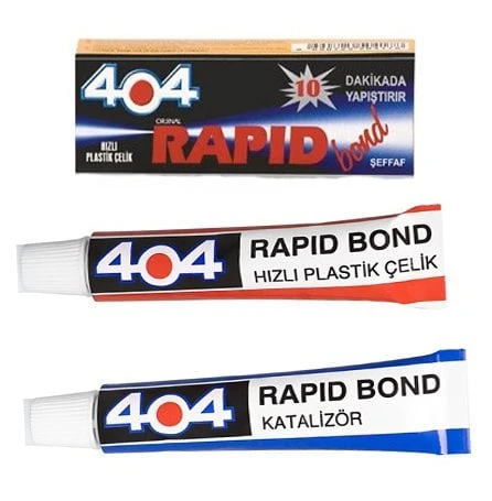 404 Rapid Bond Yapıştırıcı 16 Gram ŞEFFAF - Hızlı Kurur ürün görseli 1