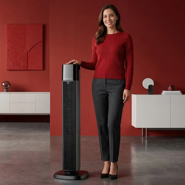 KİNG K7102 HILLCOOL  KULE TİPİ VANTİLATÖR - Resim 6