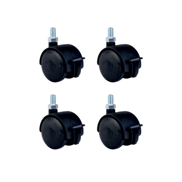 Büyük Plastik Vidalı Frenli - 50Mm Hks129 - 4 Adet ürün görseli 1