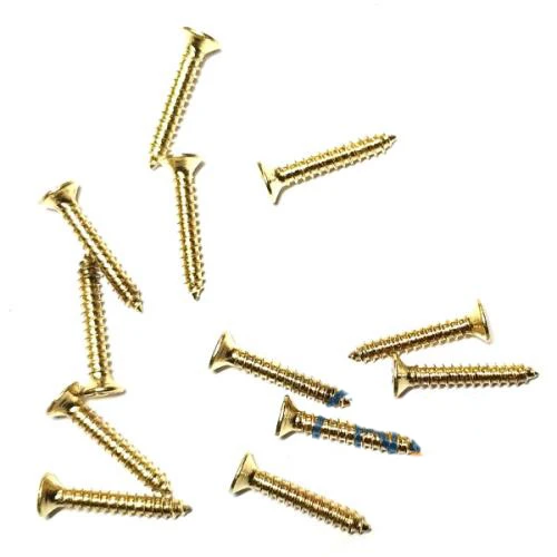 Klips, Menteşe, Ayak, Ağaç, Sunta Vidası 2,2X13 Mm - Sarı 100 Adet ürün görseli 1