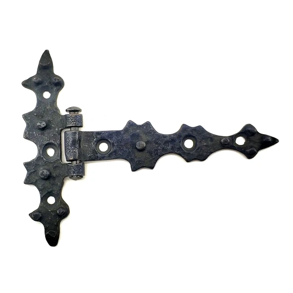 Antika Tarz Dekoratif Pirinç Yıldız Kuyruklu Menteşe - 85X110 Mm, Oksit ürün görseli 1