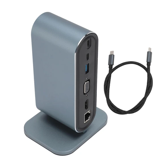 Zr773 Type-C Support 4K 12 İn 1 Dock Model Pd Station ürün görseli 1