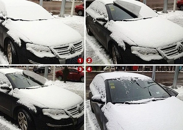 Araç Ön Cam Brandası Kar-Buz Önleyici Koruyucu ürün görseli 1