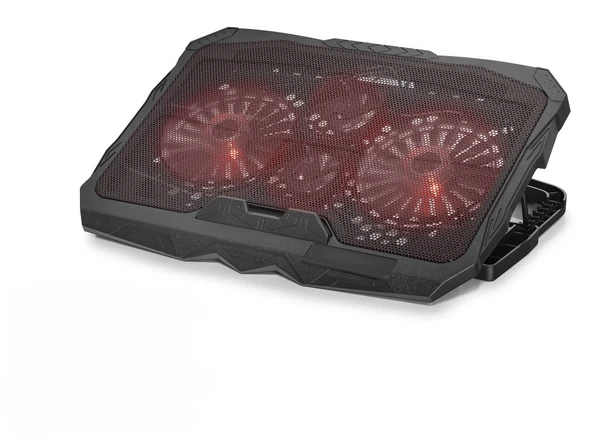 Laptop Soğutucu 4 Fan Led - Siyah Hd2008 ürün görseli 1